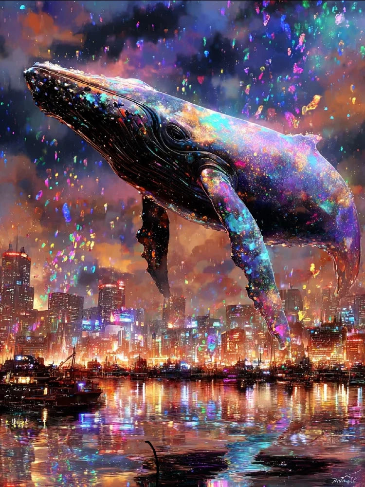 Stardust Fantasy – DIY Paint by Numbers Oil Painting Kit for Adults | Cosmic Dream Art