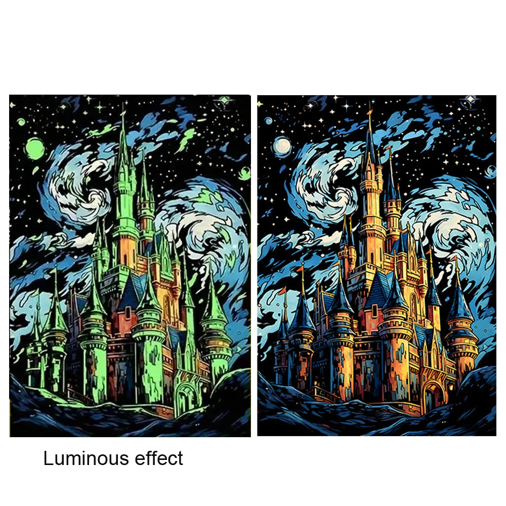 Glow-in-the-Dark Scratch Art Kit for Adults – 2pcs Rainbow Scratch Paper | Relaxing Mindful Craft Gift