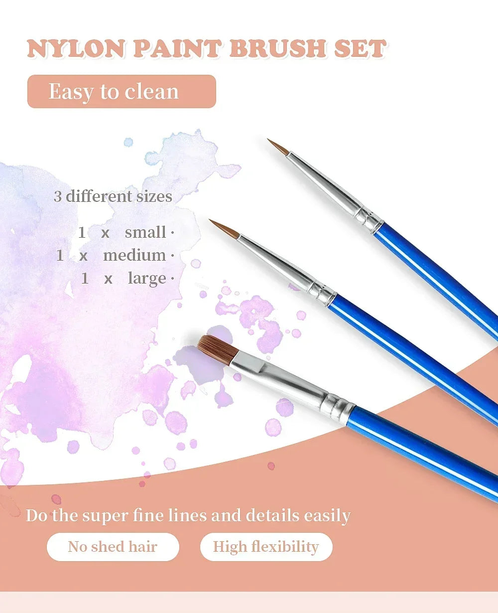 Stardust Fantasy – DIY Paint by Numbers Oil Painting Kit for Adults | Cosmic Dream Art