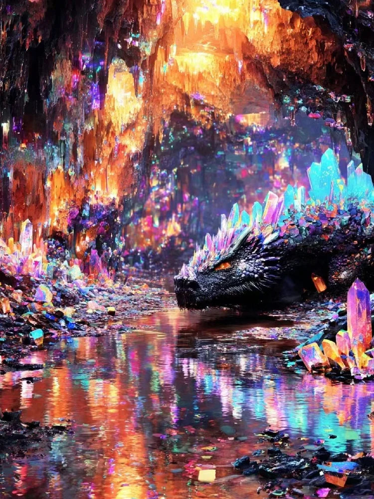 Stardust Fantasy – DIY Paint by Numbers Oil Painting Kit for Adults | Cosmic Dream Art